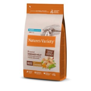 NATURE'S VARIETY DOG HEALTHY GRAINS MINI PUPPY POLLO 600g/1.5Kg/3Kg