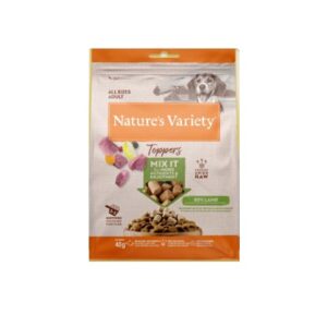 NATURE'S VARIETY DOG LIOFILIZADO TOPPERS CORDERO 40g (7uds./caja)