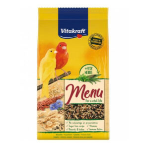 VITAKRAFT MENÚ PREMIUM CANARIOS 500g (6uds./caja)