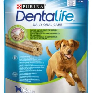 SNACK DENTAL DENTALIFE PARA PERROS GRANDES 4x142g (6ud./caja)