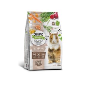 CUNIPIC SÚPER PREMIUM NO GRAIN PARA CONEJOS ADULTOS SÚPER TOY, MINI Y TOY CUNIPIC 2.5Kg
