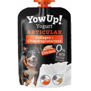 YOW UP! YOGUR ARTICULAR DE POLLO PARA PERROS 115g (10ud./caja)
