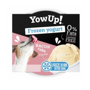 YOW UP! YOGUR HELADO PASTEL DE BACON PARA PERROS 110g (12ud./caja)