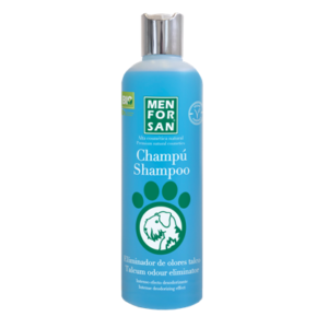 MENFORSAN CHAMPÚ ELIMINADOR DE OLORES TALCO PARA PERROS 300ml