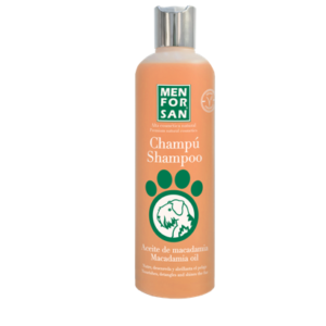 MENFORSAN CHAMPÚ CON ACEITE DE MACADAMIA PARA PERROS 300ml