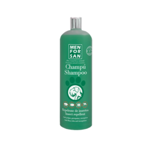 MENFORSAN CHAMPÚ REPELENTE DE INSECTOS CON CITRONELA PARA PERROS 1L