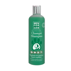 MENFORSAN CHAMPÚ REPELENTE DE INSECTOS CON CITRONELA Y GERANIOL PARA GATOS 300ml