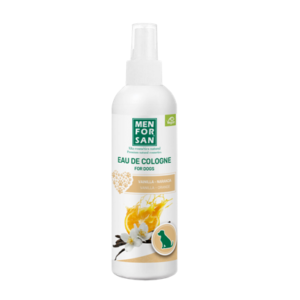 MENFORSAN AGUA DE COLONIA VAINILLA Y NARANJA PARA PERROS 125ml