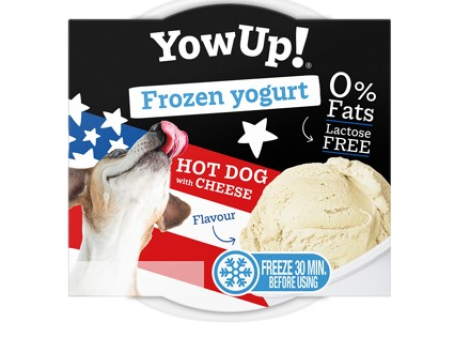 320540_YowUp Dog Yogur Helado Hot Dog Queso 110g frontal