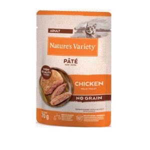 NATURE'S VARIETY CAT NO GRAIN PATÉ POLLO 70g (12 uds./caja)