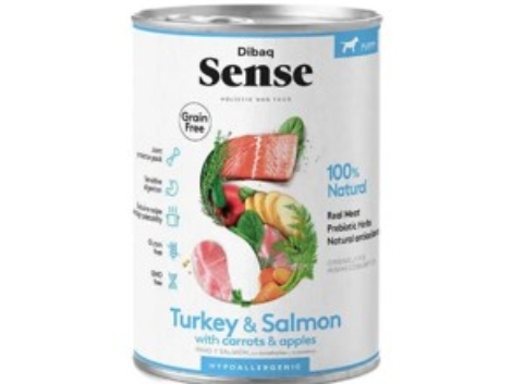 390010_DIBAQ SENSE WET PUPPY NG SALMÓ PAVO 380G