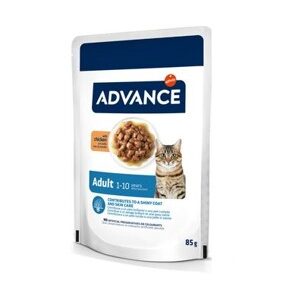 ADVANCE CAT WET ADULT POLLO 85g (12ud./caja)