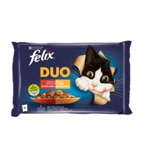 FELIX FANTASTIC DUO FESTÍN DE SABORES 4x85g (12ud./caja)