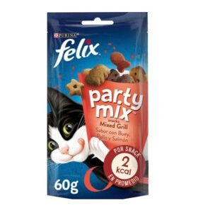 FELIX SNACK PARTY MIX MIXED GRILL 60g (8ud./caja)