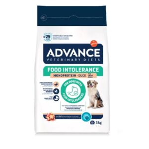 ADVANCE VETERINARY DIETS DOG FOOD INTOLERANCE MONOPROTEÍNA PATO 3Kg/12Kg