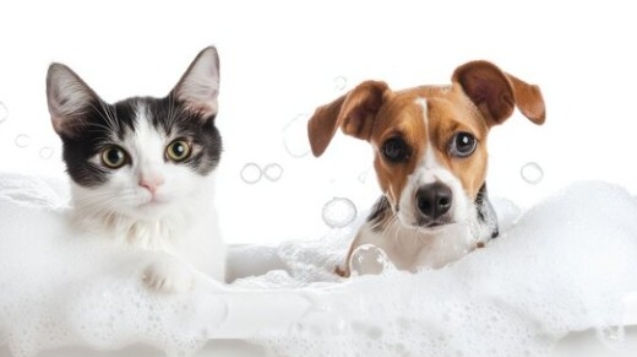 perro y gato champú