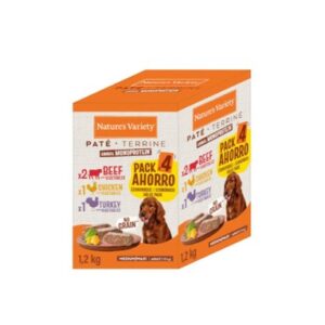 NATURE'S VARIETY DOG ORIGINAL NO GRAIN PATÉ MEDIUM/MAXI MULTIPACK 4x300g (4 uds./caja)
