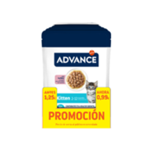 ADVANCE CAT WET KITTEN PAVO 85g (12ud./caja) PVP0.99